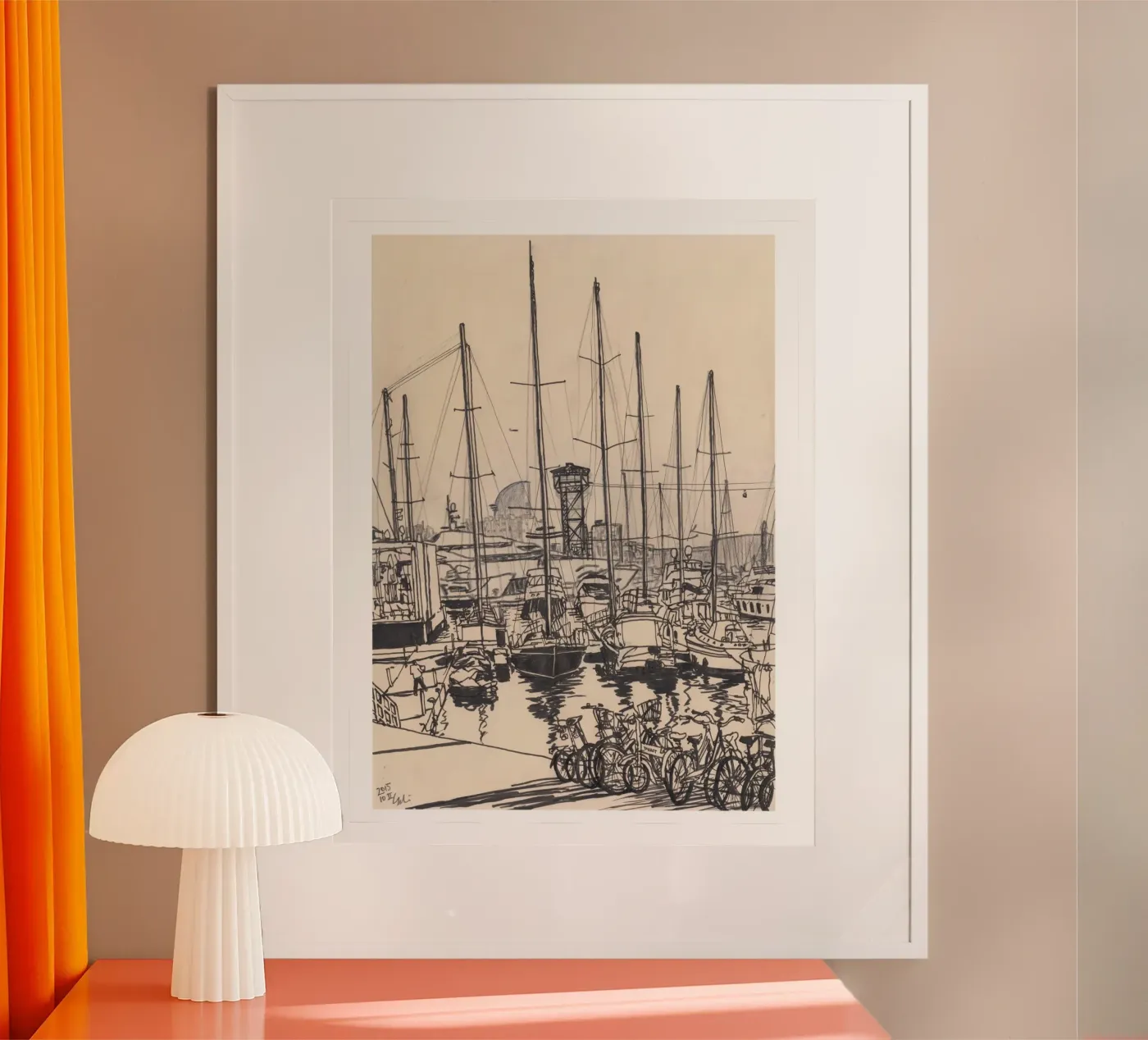 L'odore del mare poster da Asobōze