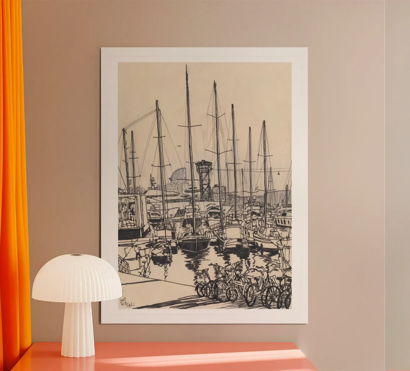 L'odore del mare poster da Asobōze