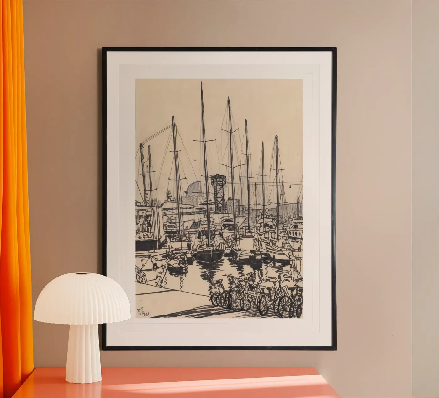 L'odore del mare poster da Asobōze