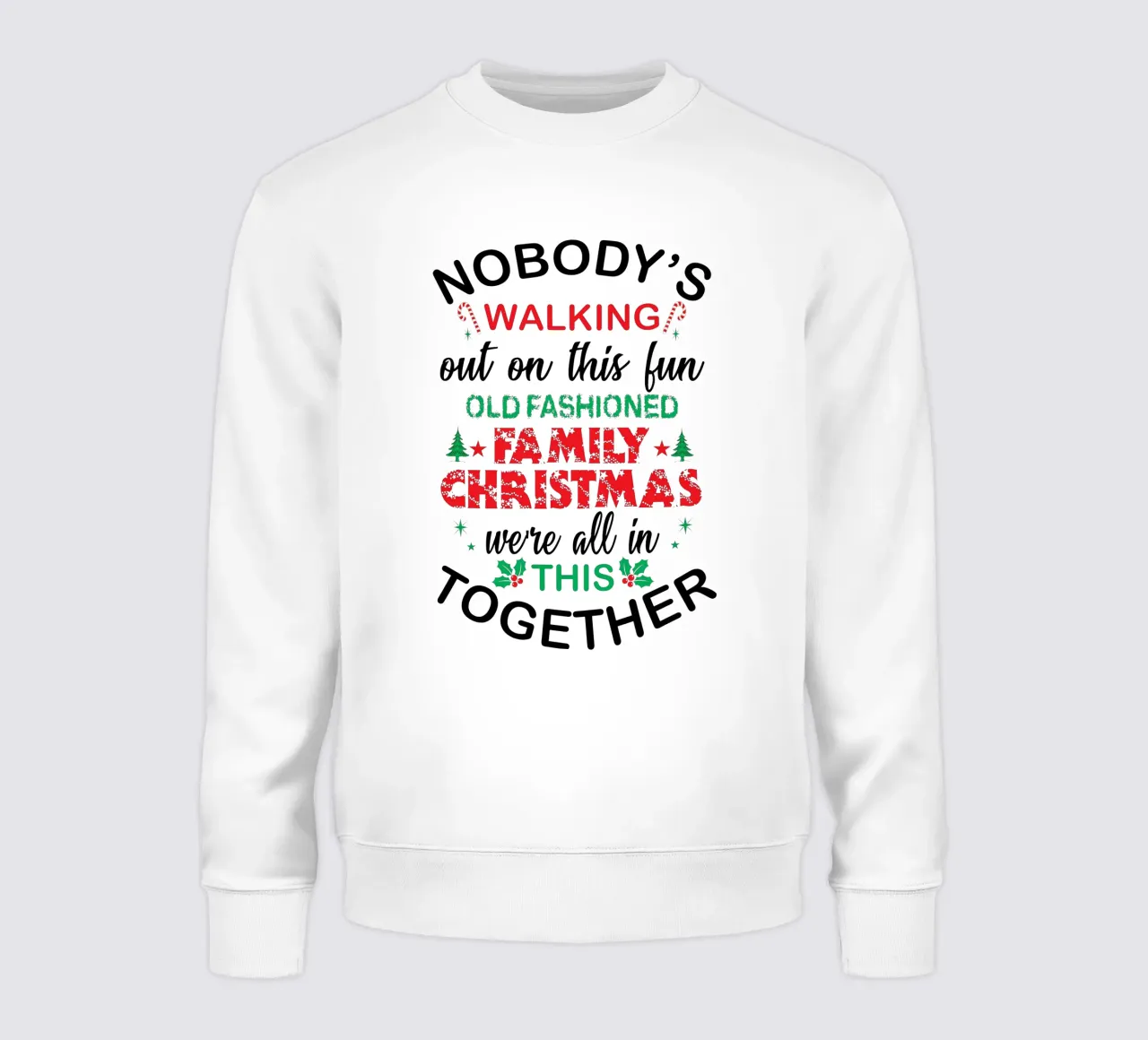Christmas Quote felpa da vickeyroads