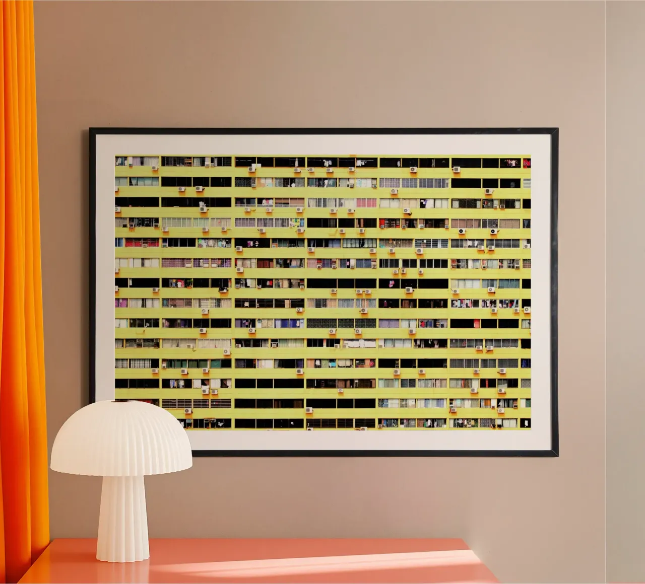 Mundane - Rajnish Sharma poster con telaio in plastica da Pictufy
