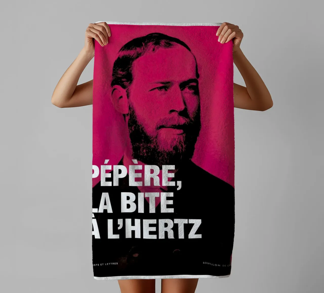 Hertz towel by Fists Et Lettres