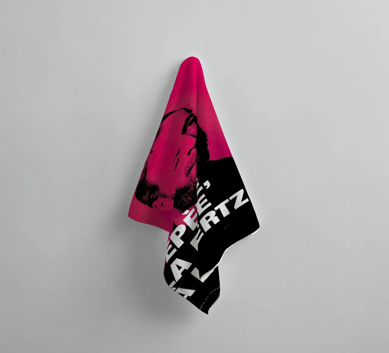 Hertz towel by Fists Et Lettres