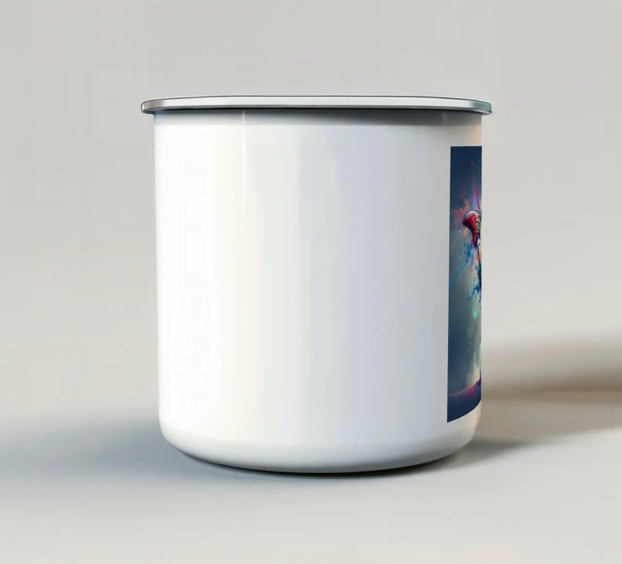 break dance hip hop danza in acquerello tazza in smalto da ARTVI-SHOP