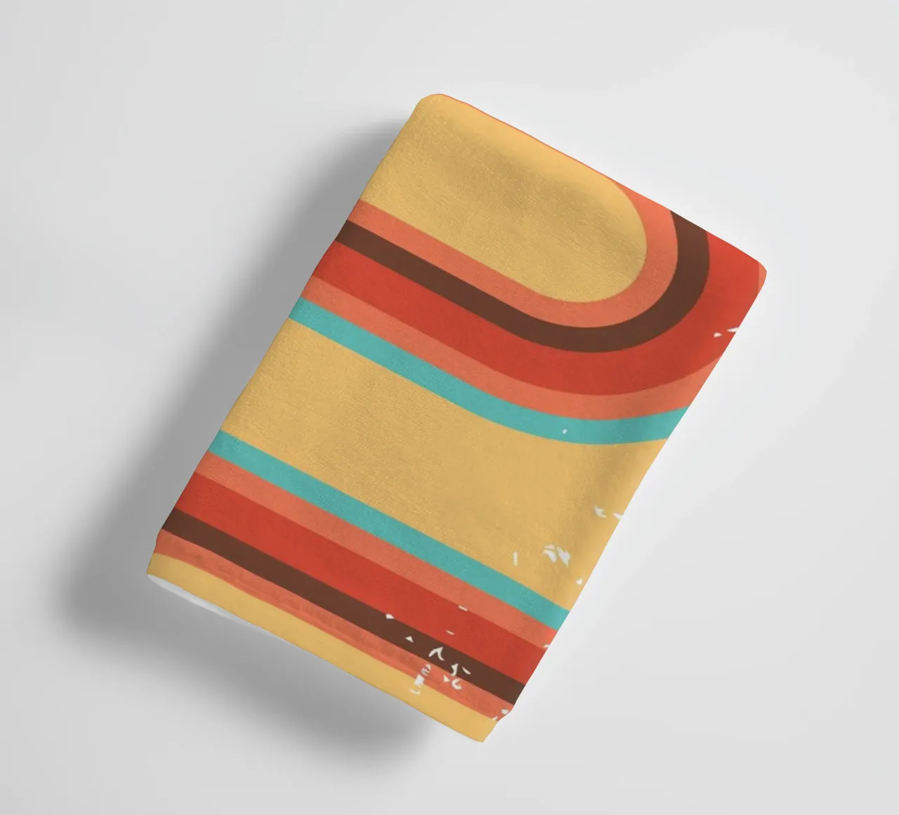 A JOURNEY FULL OF OBSTACLES IN THE PAST. towel by galihstudio