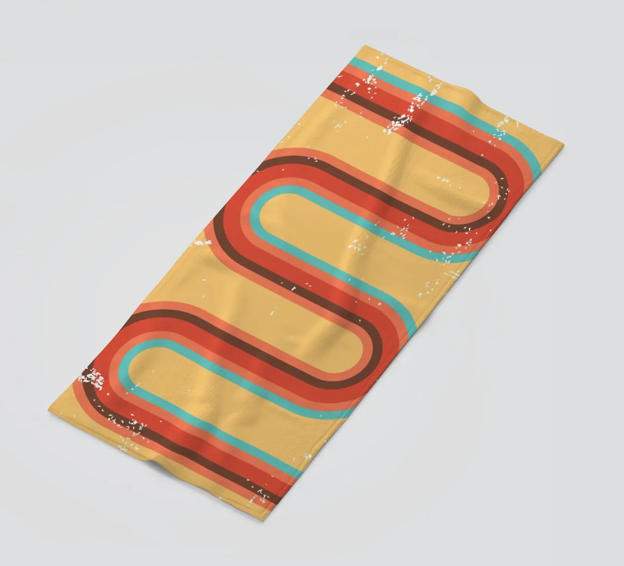 UN PARCOURS SEMÉ D'EMBÛCHES DANS LE PASSÉ. serviette de plage de galihstudio