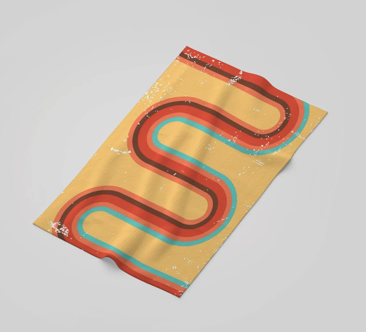 UN PARCOURS SEMÉ D'EMBÛCHES DANS LE PASSÉ. serviette de plage de galihstudio