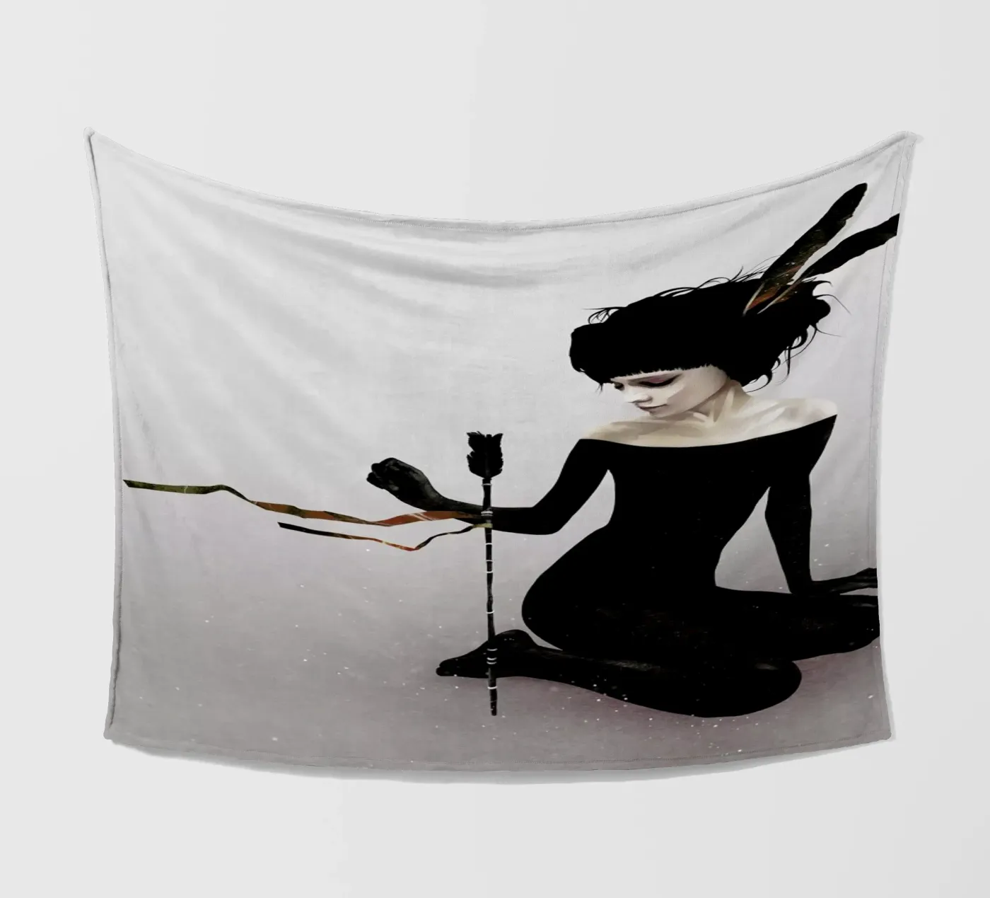 Every Path fleece blanket by Ruben Ireland