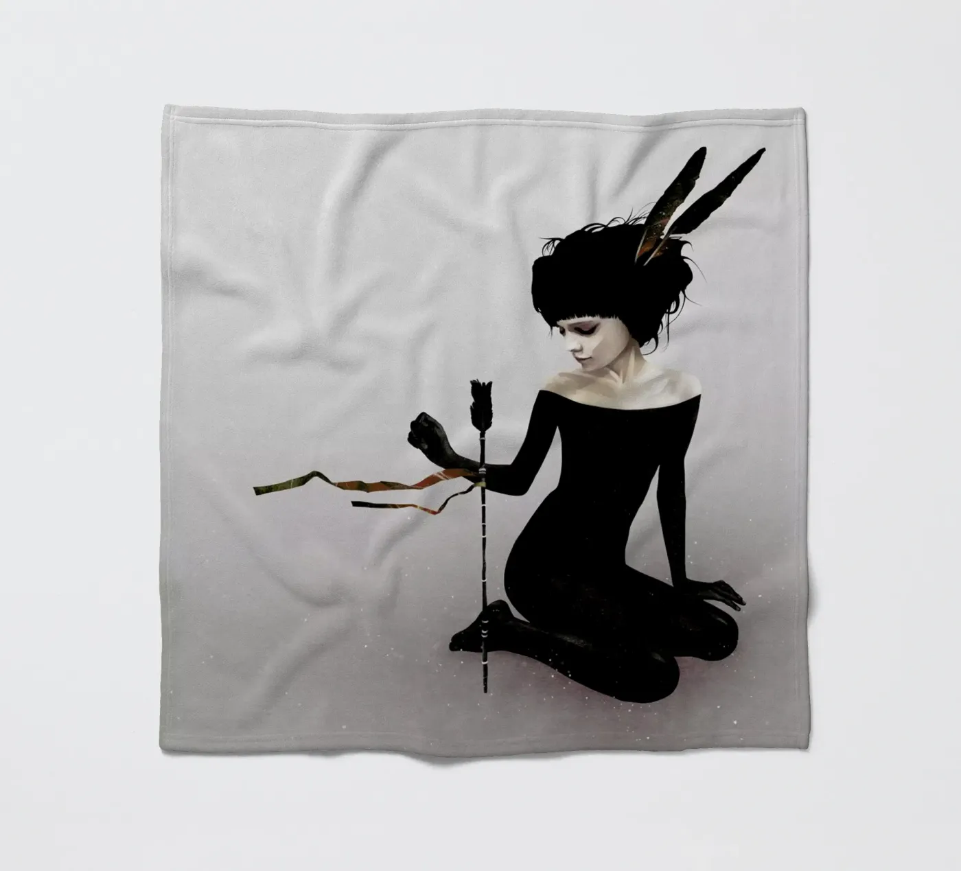 Every Path fleece blanket by Ruben Ireland