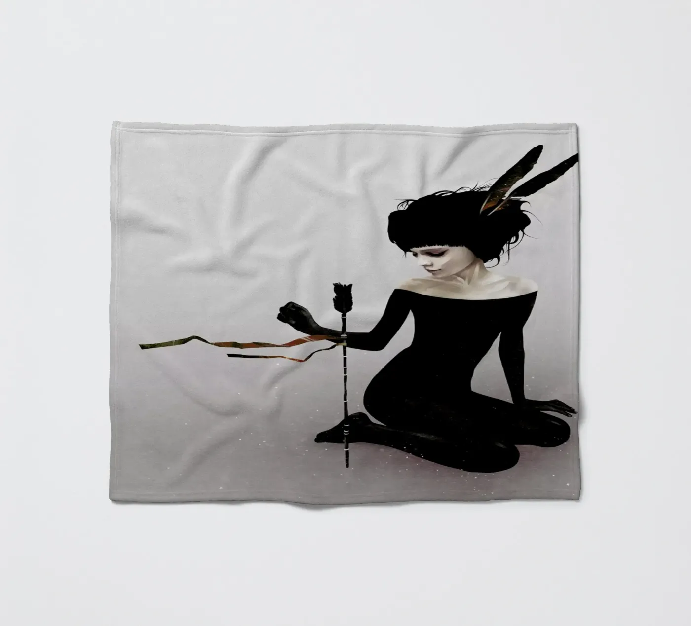 Every Path fleece blanket by Ruben Ireland