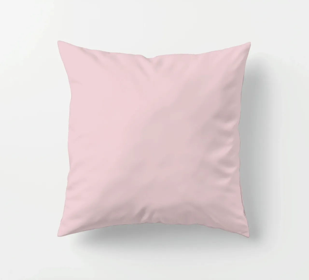 This is My Happy Place - Design tipografico in giallo e rosa cuscino da THE MOTIVATED TYPE