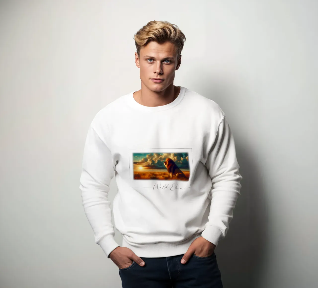 LEONE felpa da RUBIANT ART