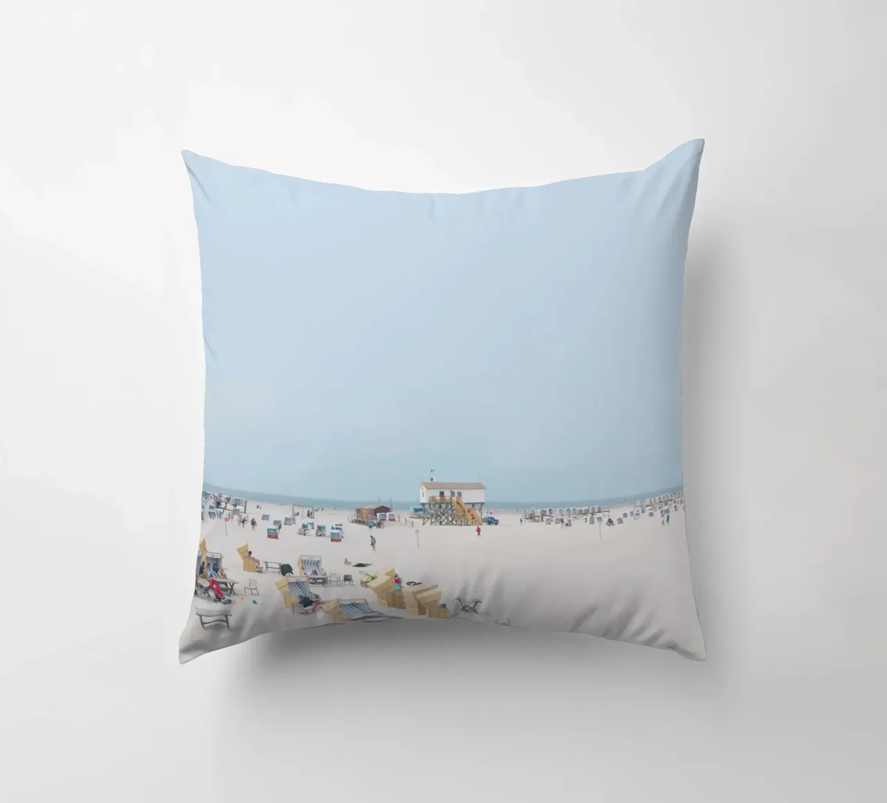 St. Peter Ording #01: Beach Escape cuscino da zenitt