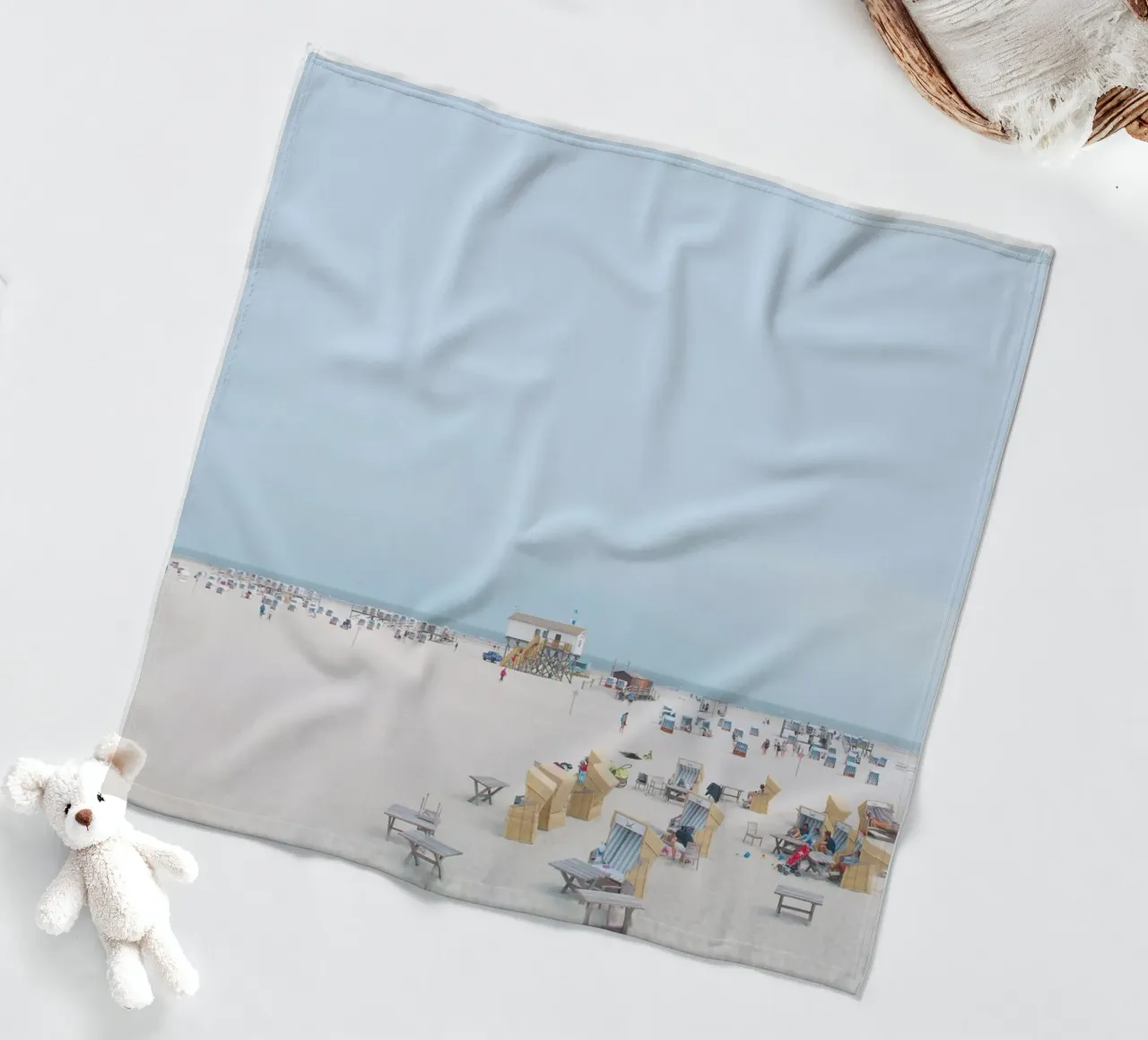 St. Peter Ording #01: Beach Escape coperta in pile da zenitt