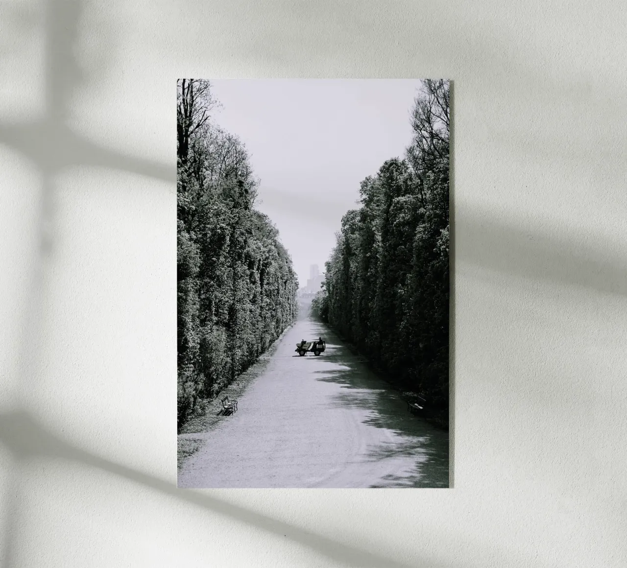 work in the park. plexiglass da zenitt