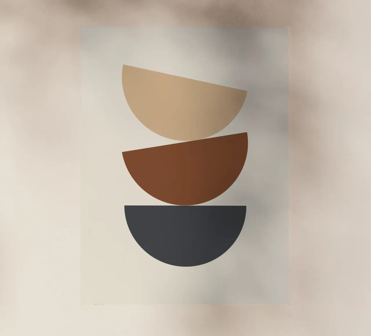 Astratto Boho metà secolo Pattern 12 pellicola backlit da Paigaam Studio