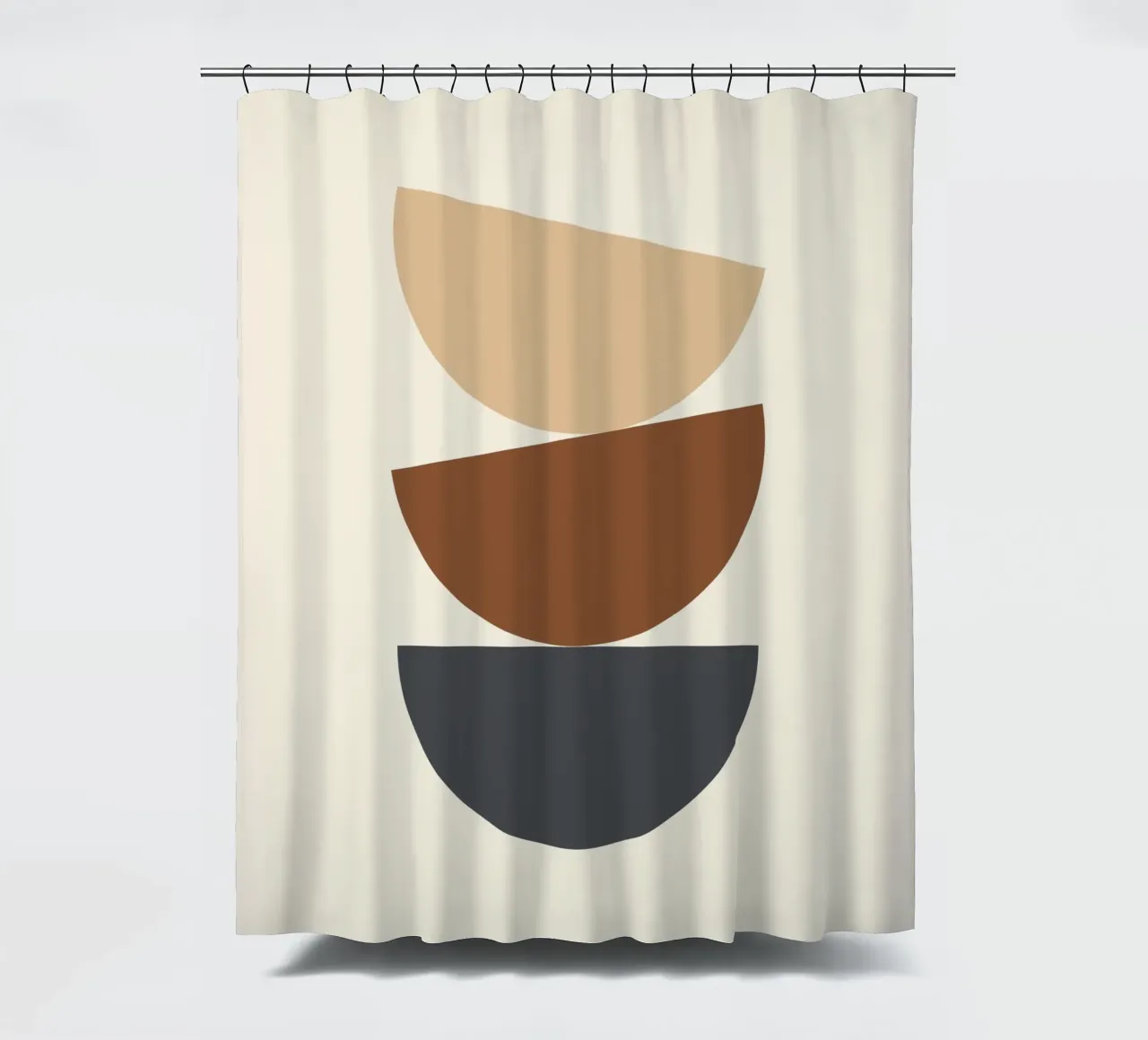 Astratto Boho metà secolo Pattern 12 tenda da doccia da Paigaam Studio