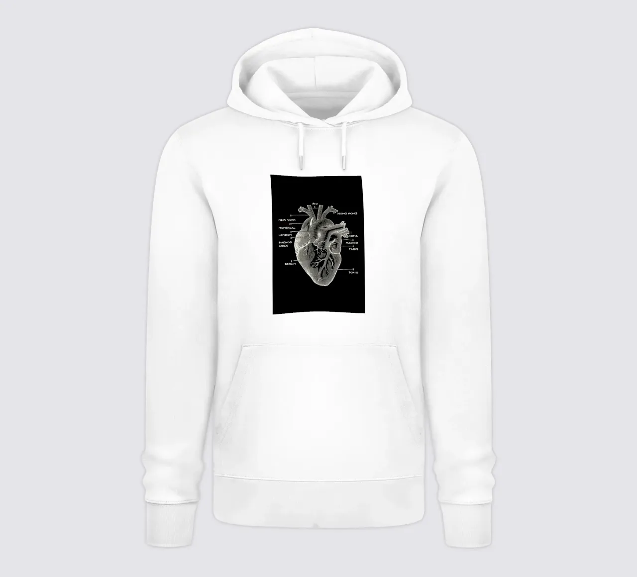 Nomad Heart felpa con cappuccio da Tobe Fonseca
