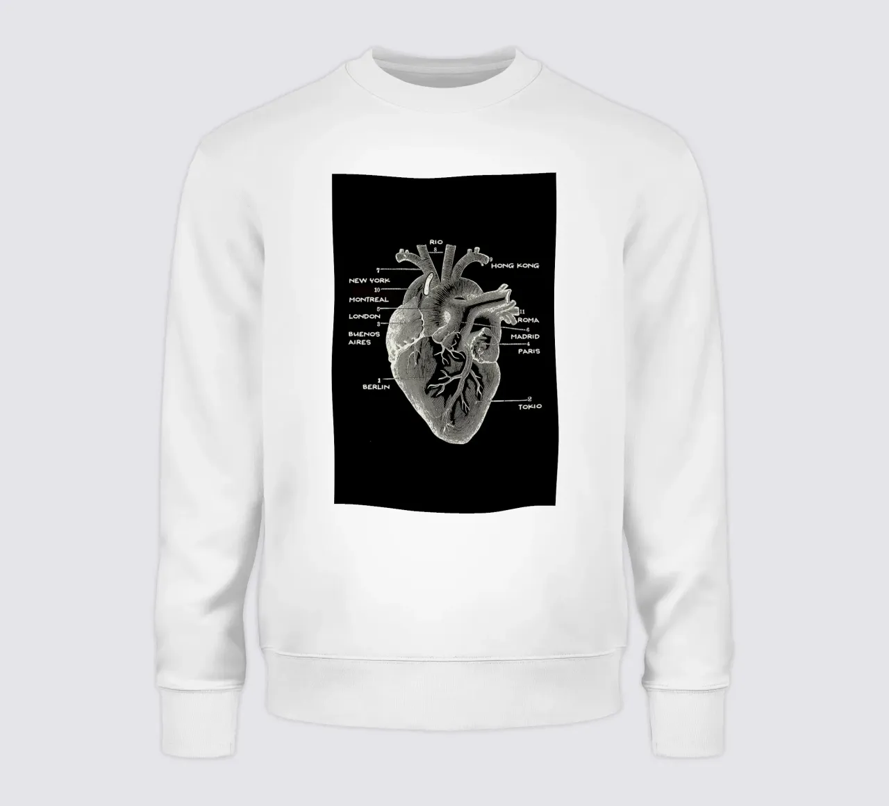 Nomad Heart felpa da Tobe Fonseca