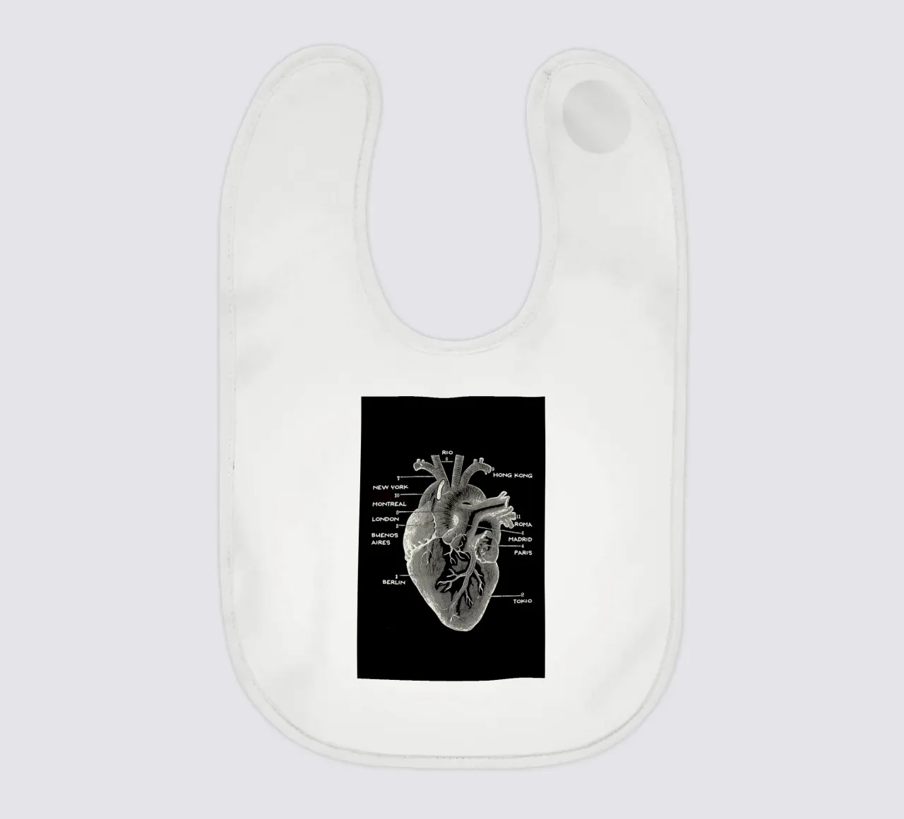 Nomad Heart Babylätzchen von Tobe Fonseca