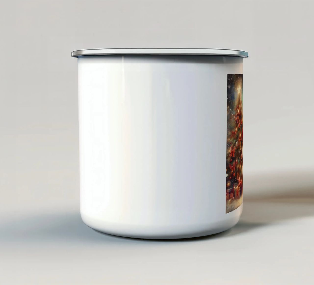 Babbo Natale tazza in smalto da ARTVI-SHOP