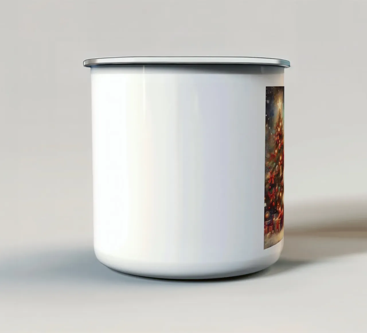 Babbo Natale tazza in smalto da 🎁 ARTVI-SHOP