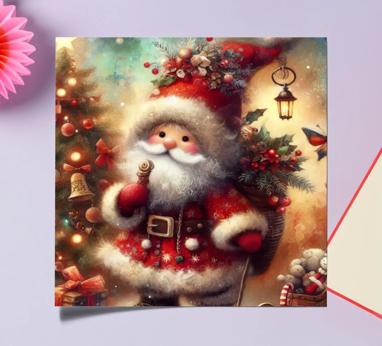 Santa Claus sticker sheet by 🎁 ARTVI-SHOP