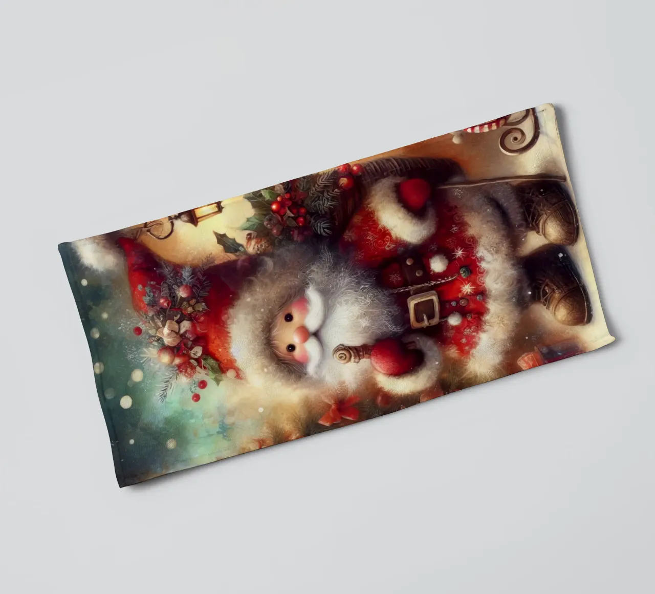 Santa Claus towel by 🎁 ARTVI-SHOP