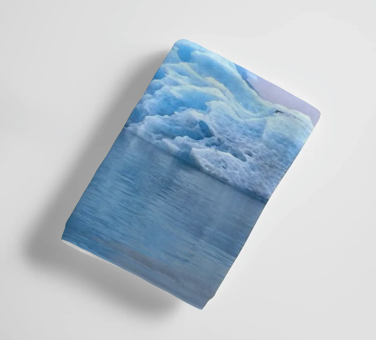 Iceland #02: majesty of blue ice asciugamano da bagno da zenitt