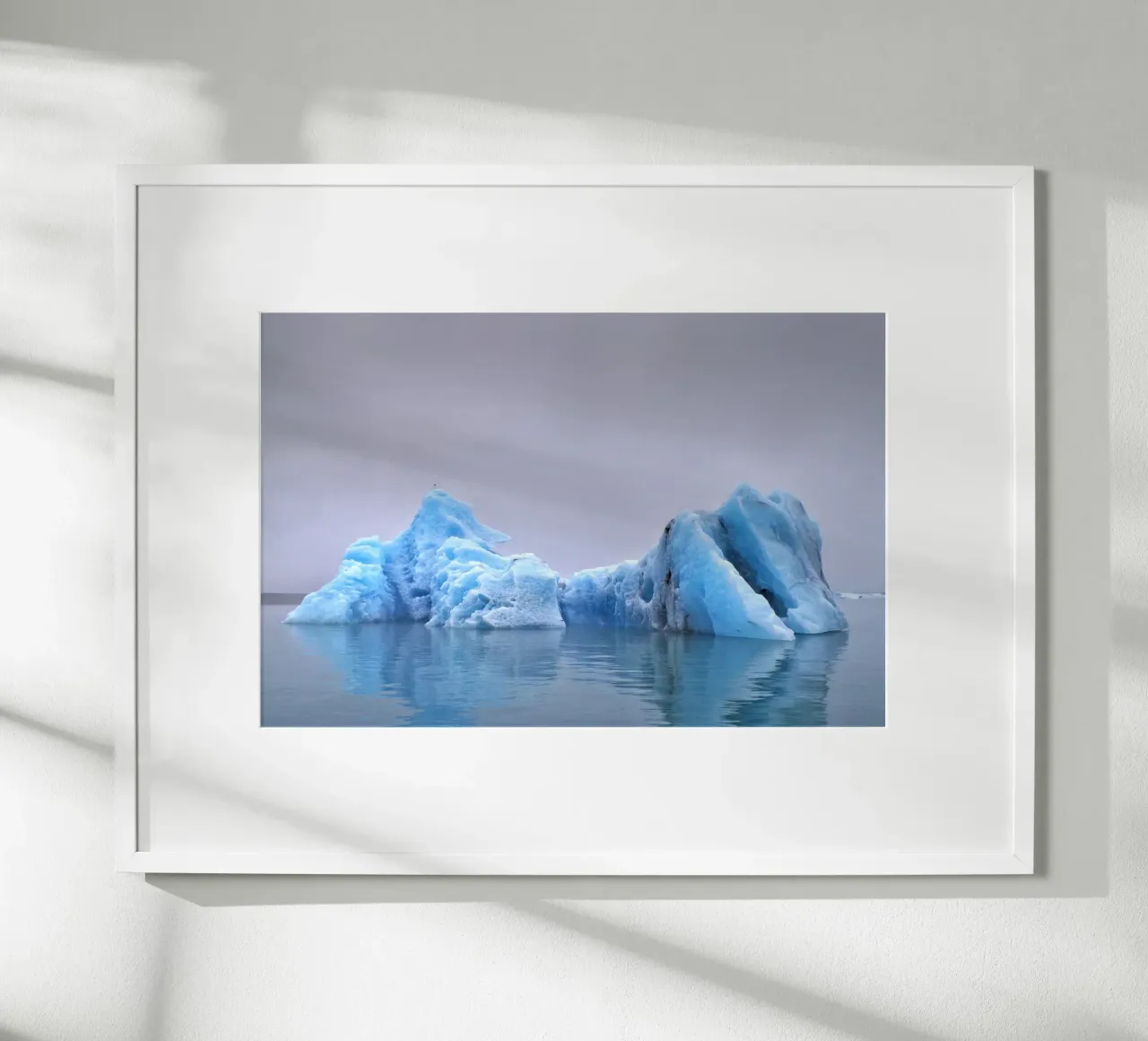 Iceland #02: majesty of blue ice carta hahnemühle da zenitt