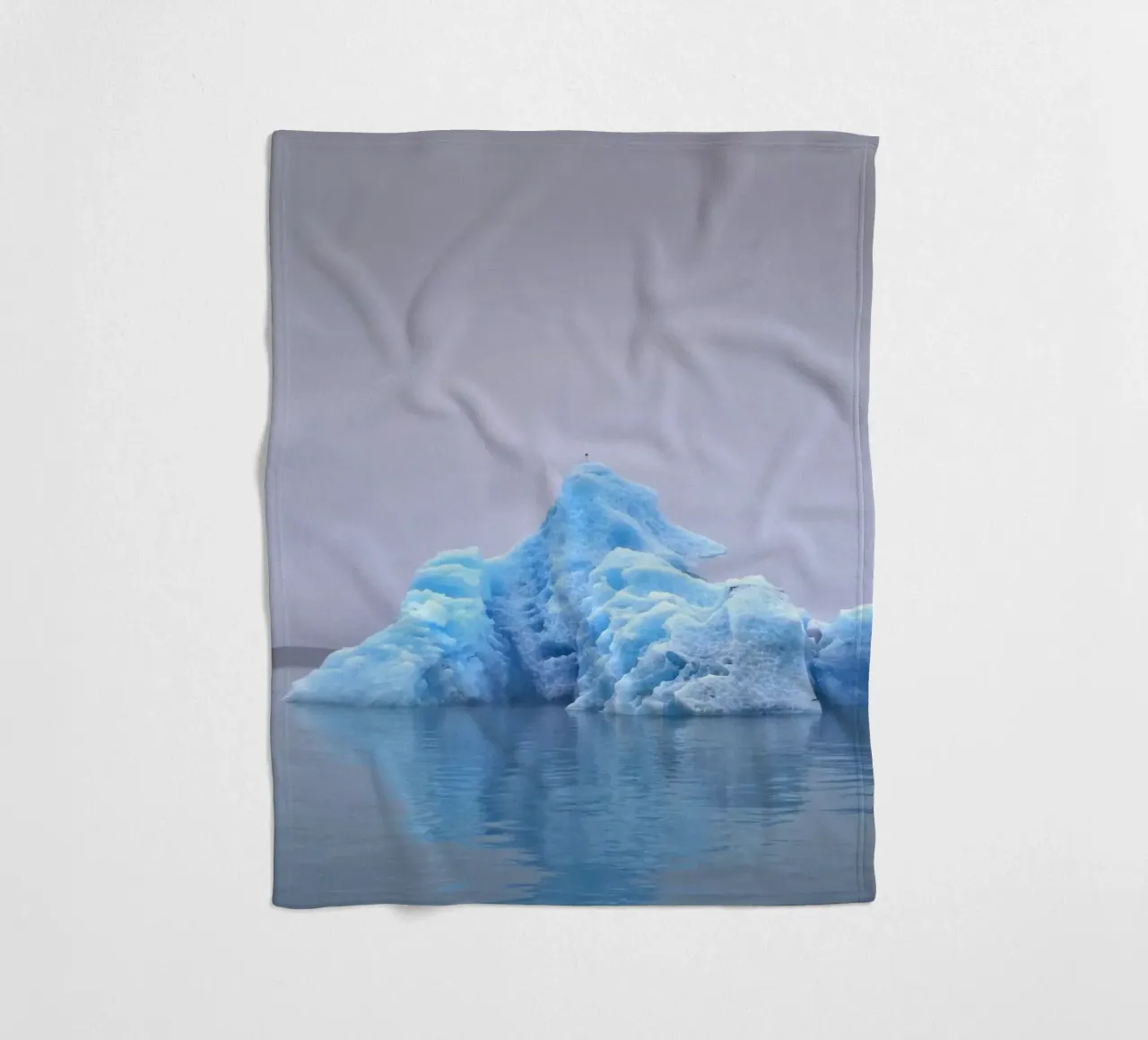 Iceland #02: majesty of blue ice coperta in pile da zenitt