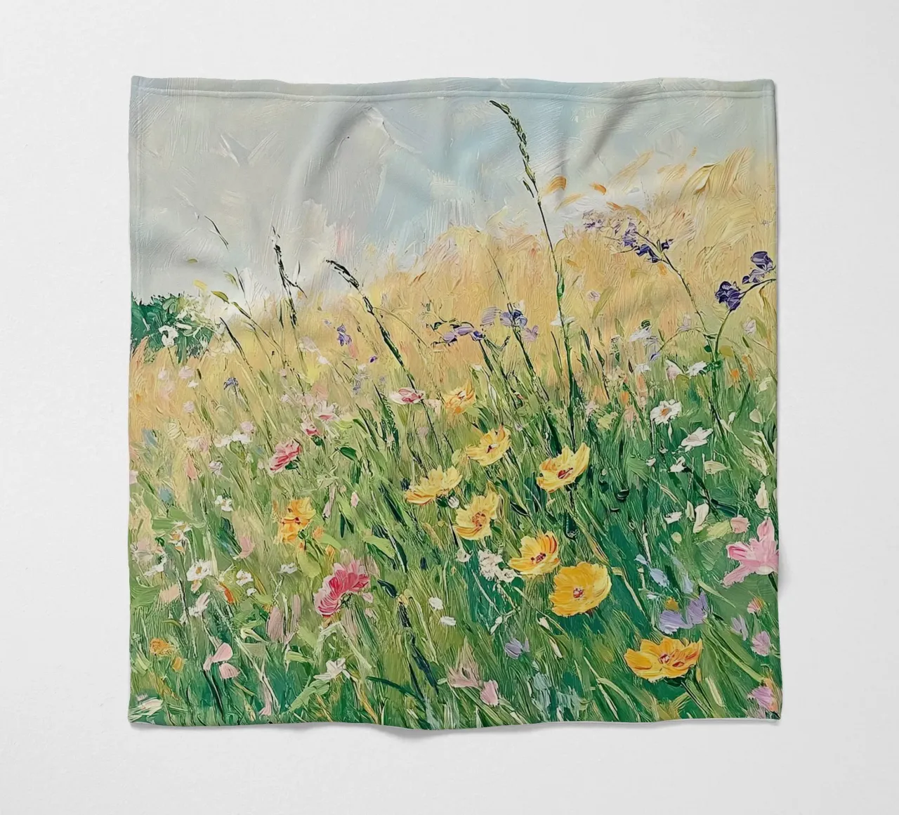 Fiori selvatici I coperta in pile da Euphoria Theresa