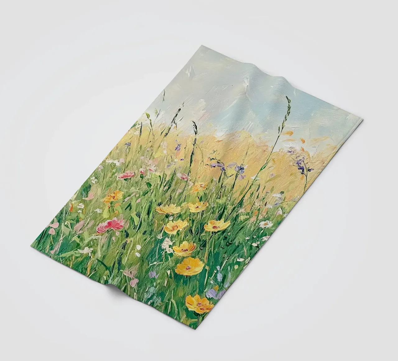 Fiori selvatici I coperta in pile da Euphoria Theresa