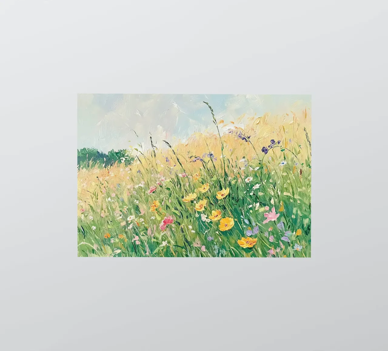 Wildblumen I Sticker von Euphoria Theresa