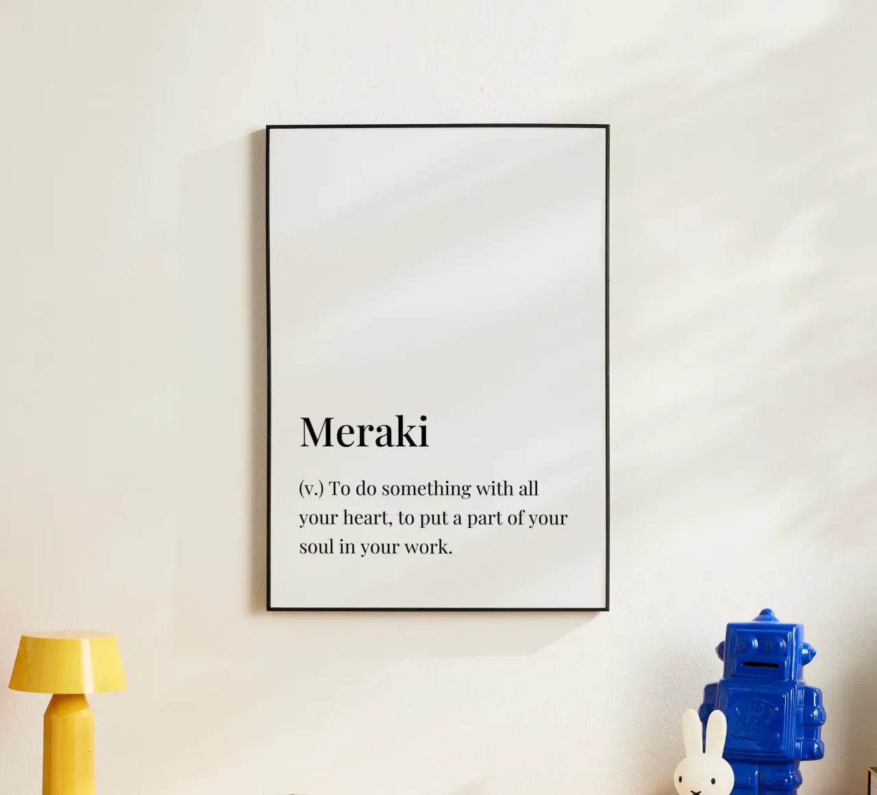 Definizione di Meraki alluminio dibond da Paigaam Studio