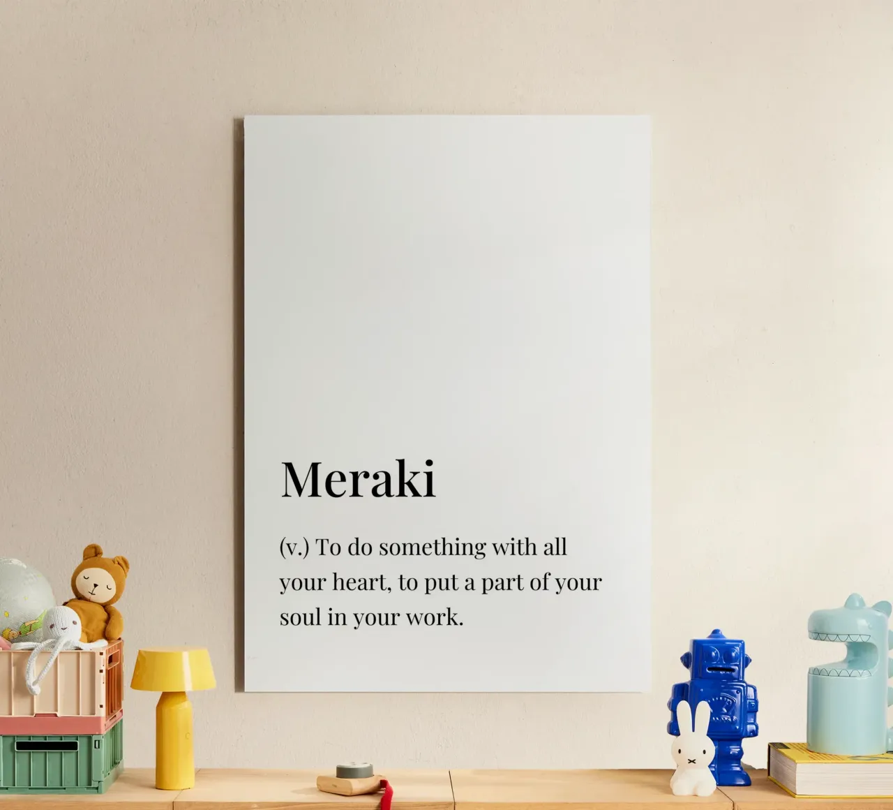 Definizione di Meraki alluminio dibond da Paigaam Studio