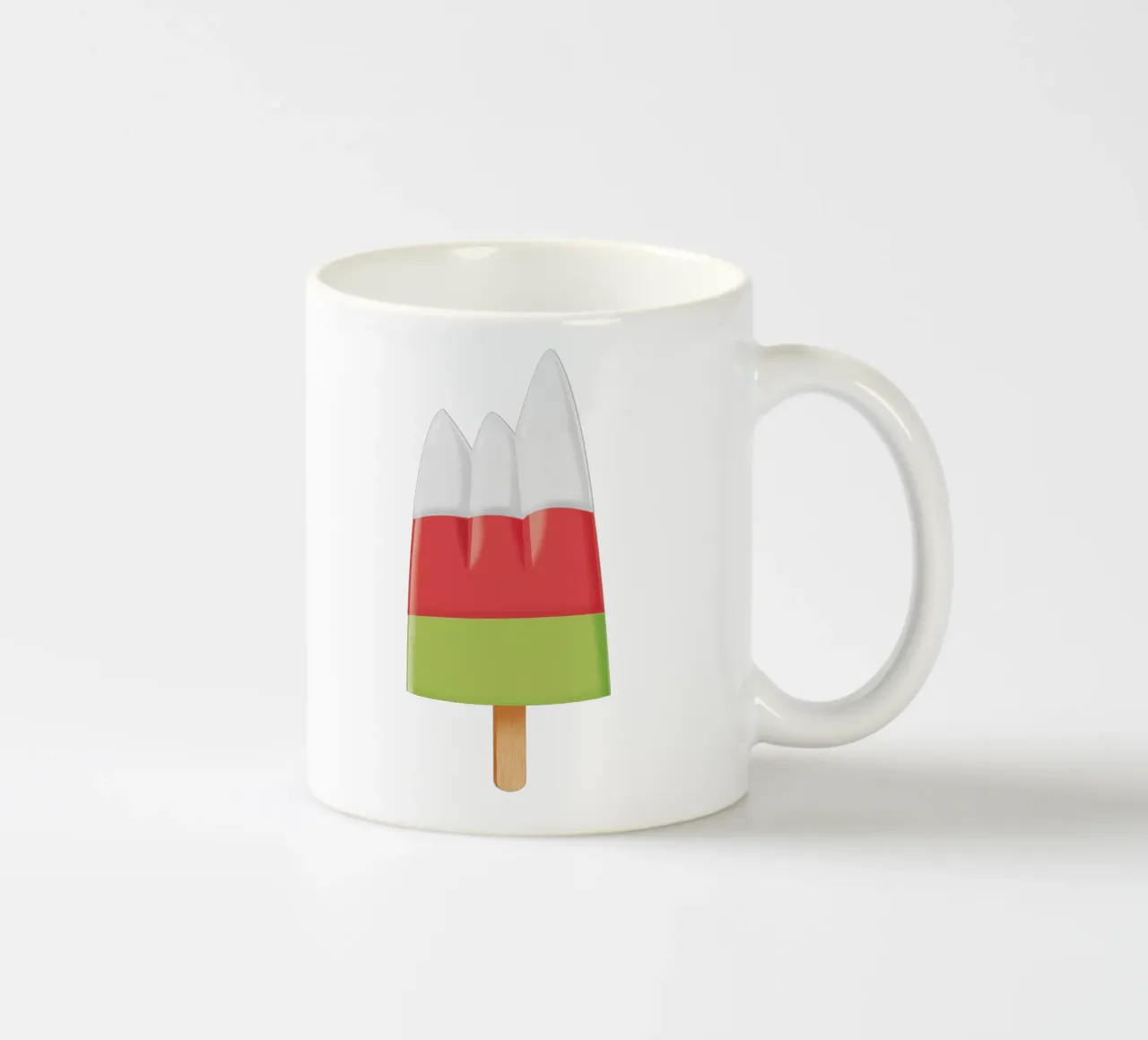 Flutschfinger tazza in ceramica da Julia Marquardt-Lott