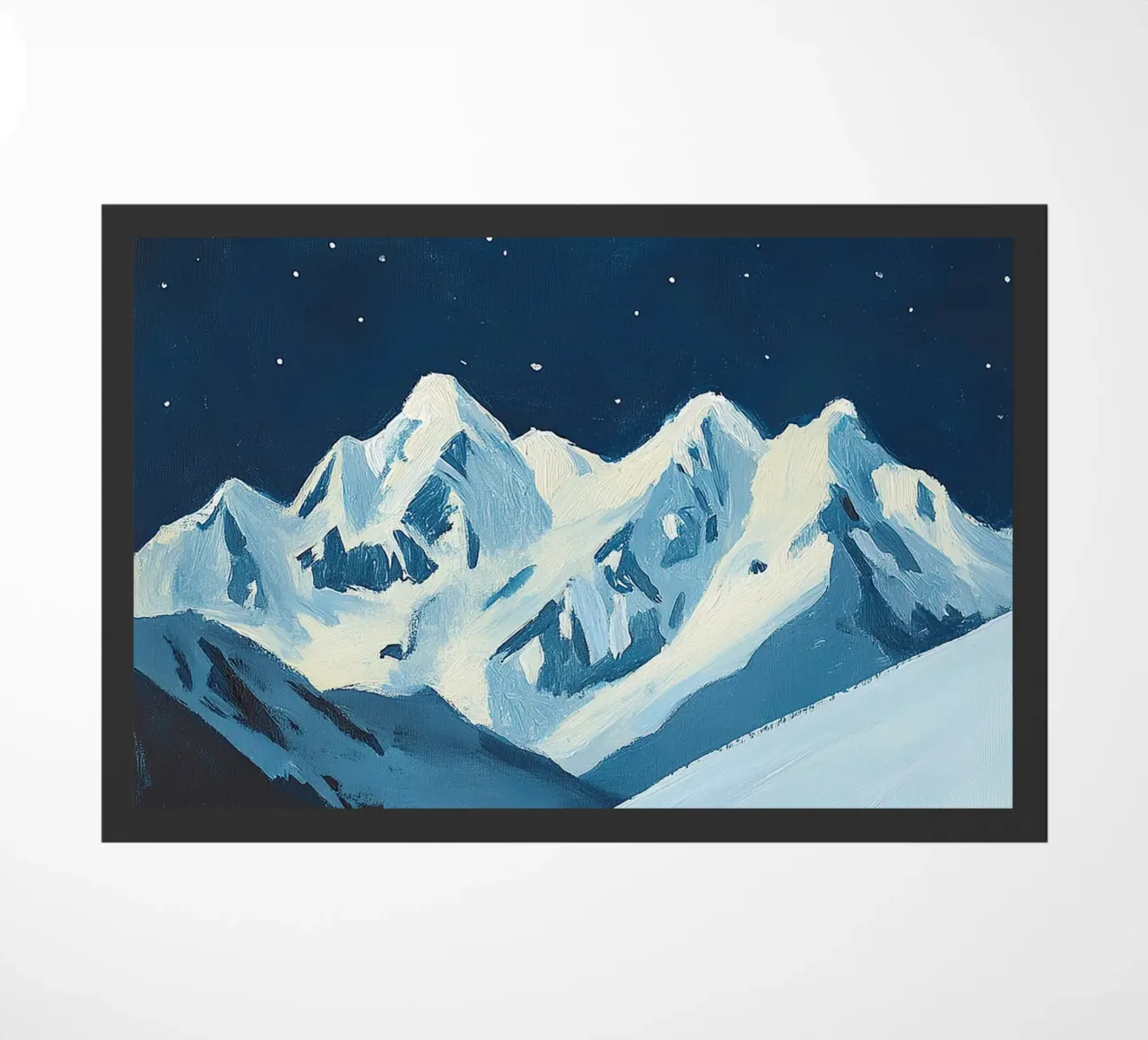 Montagne Neve Cielo Inverno II zerbino da Euphoria Theresa