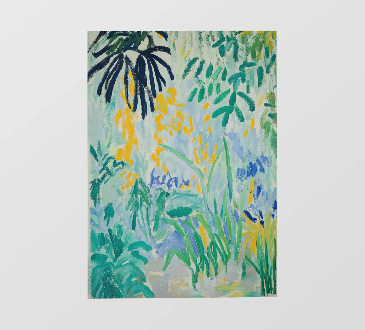 Matisse ispira il fauvismo Fiori di giardino I pellicola backlit da Euphoria Theresa