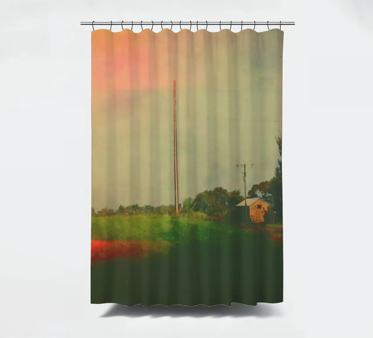 Bibaringa shower curtain by Emma Zoe Brew