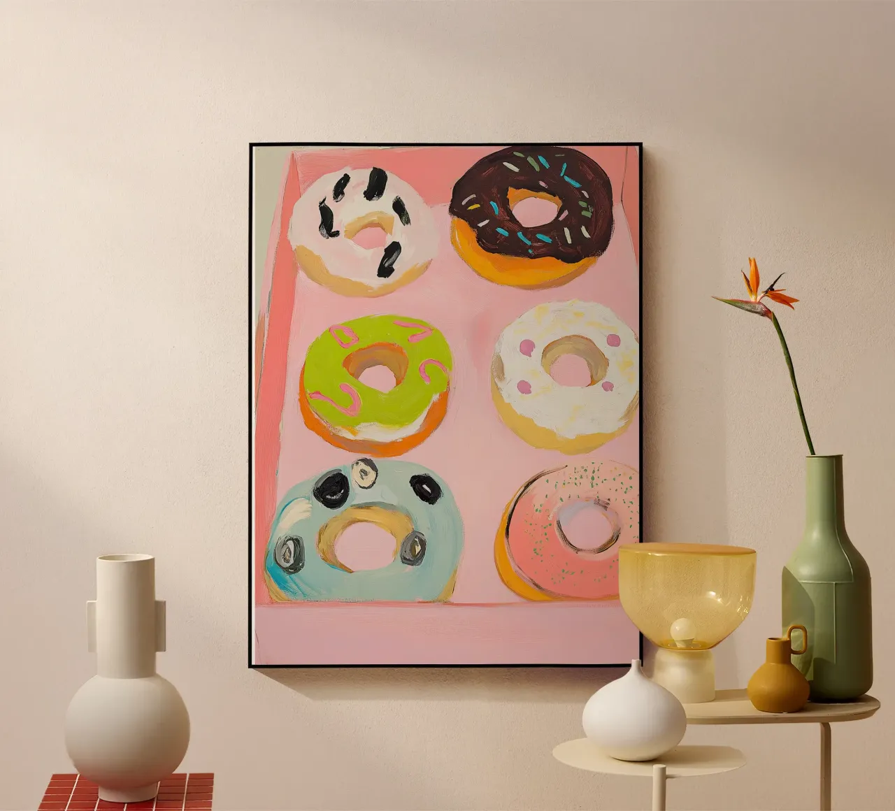 Ciambelle I plexiglass da Euphoria Theresa