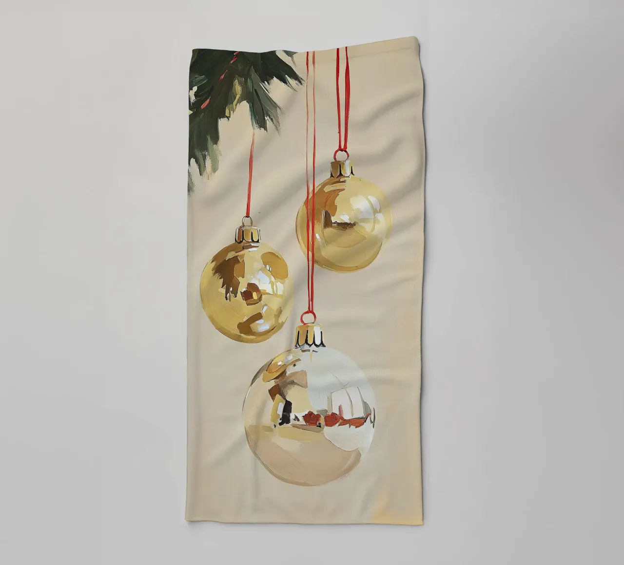 Albero di Natale I asciugamano da bagno da Euphoria Theresa