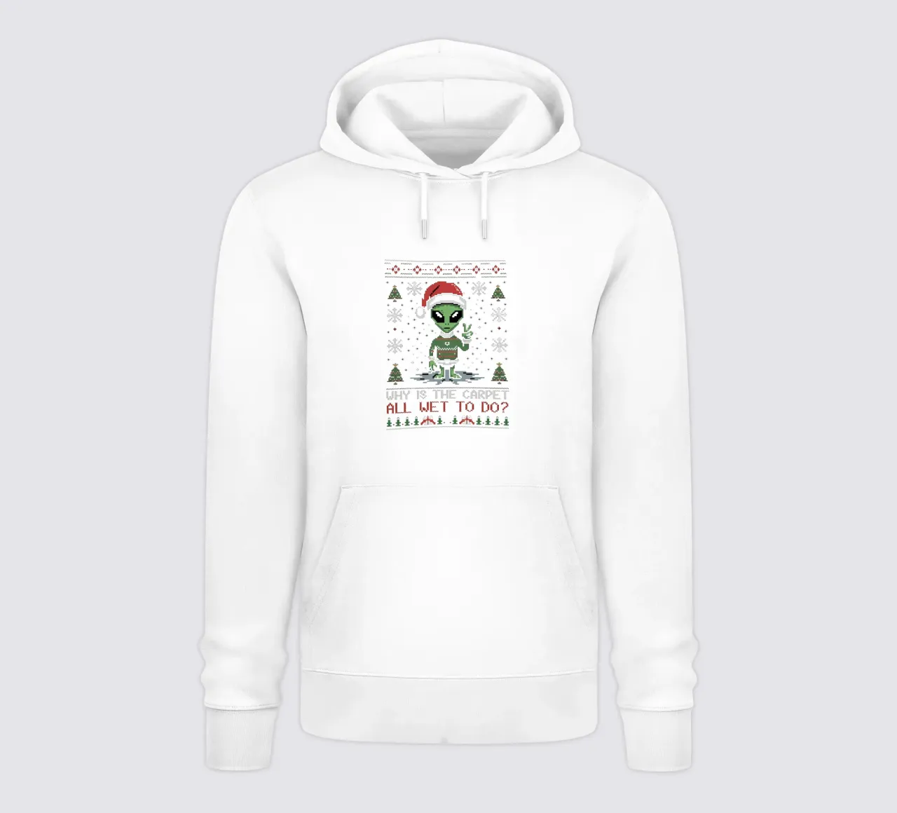 Why is the carpet all wet? Hoodie von edsonramosart