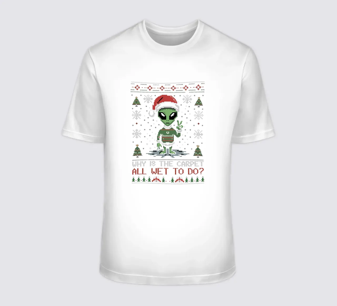 Why is the carpet all wet? T-Shirt von edsonramosart