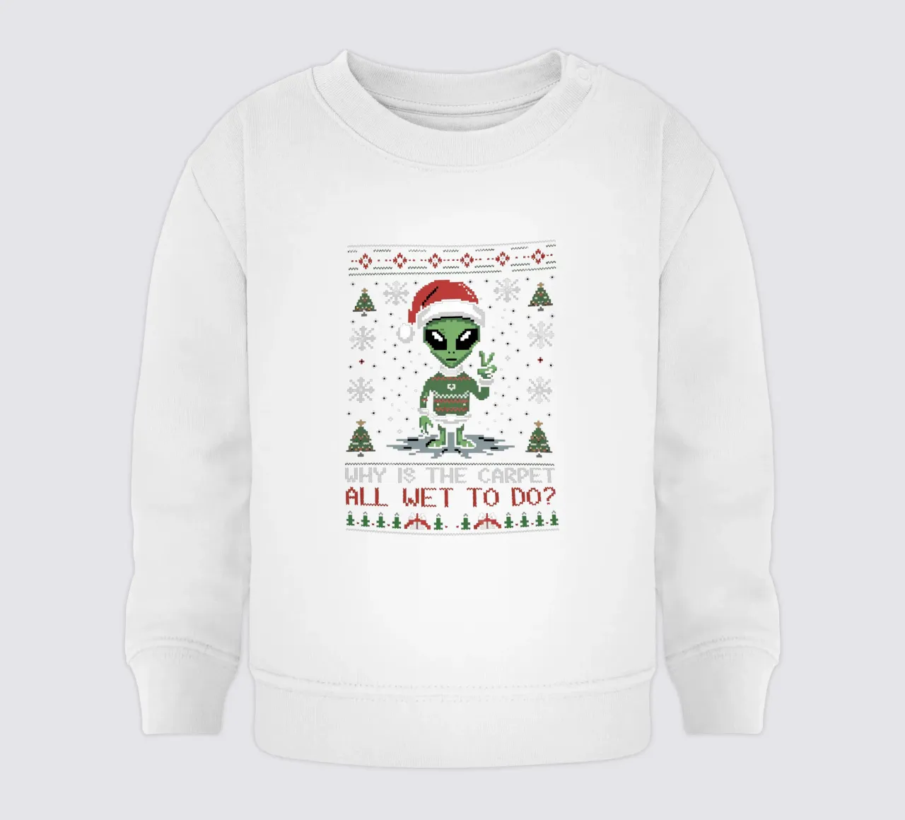 Why is the carpet all wet? felpa neonato da edsonramosart