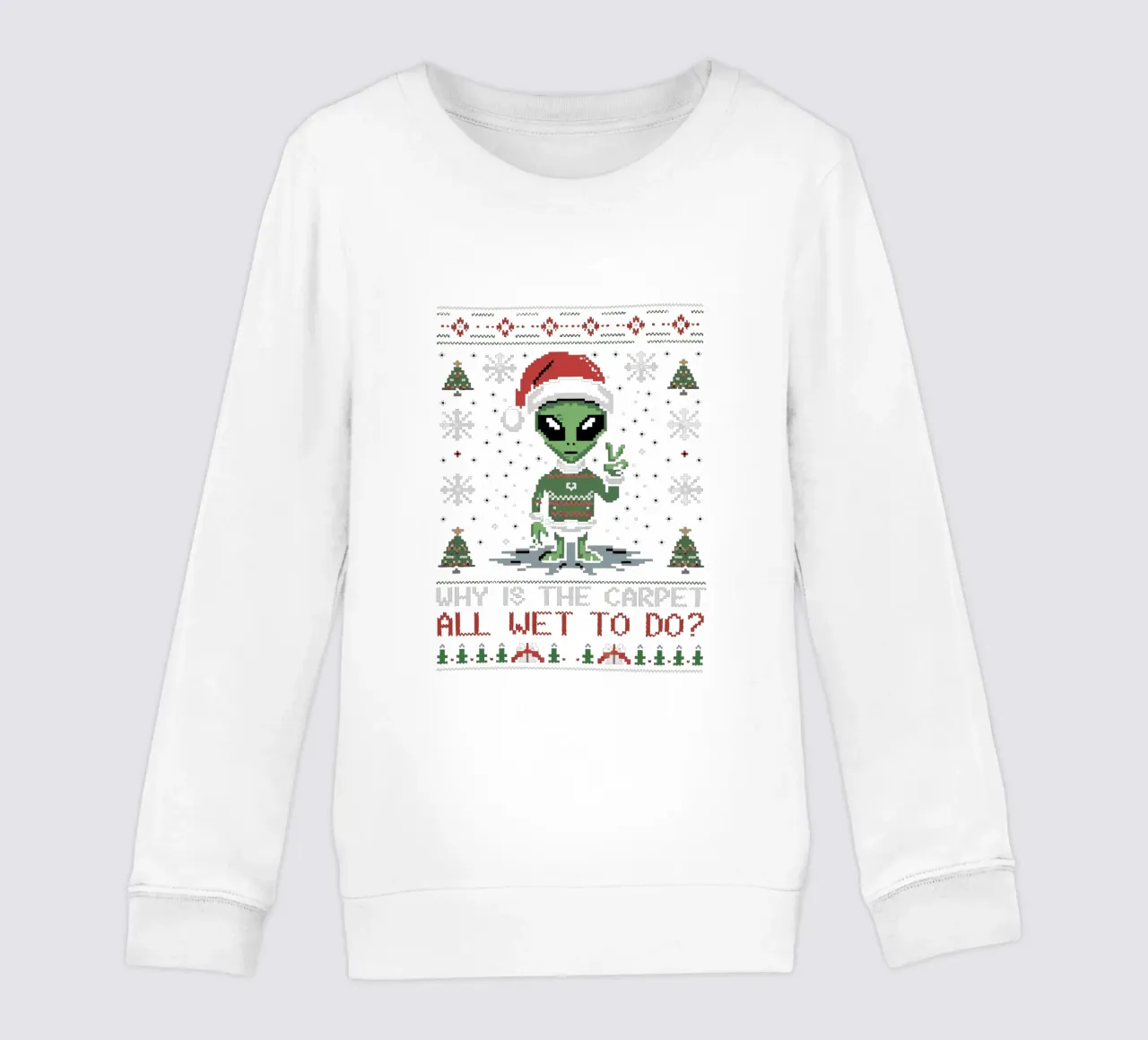 Why is the carpet all wet? sudadera para niño de edsonramosart