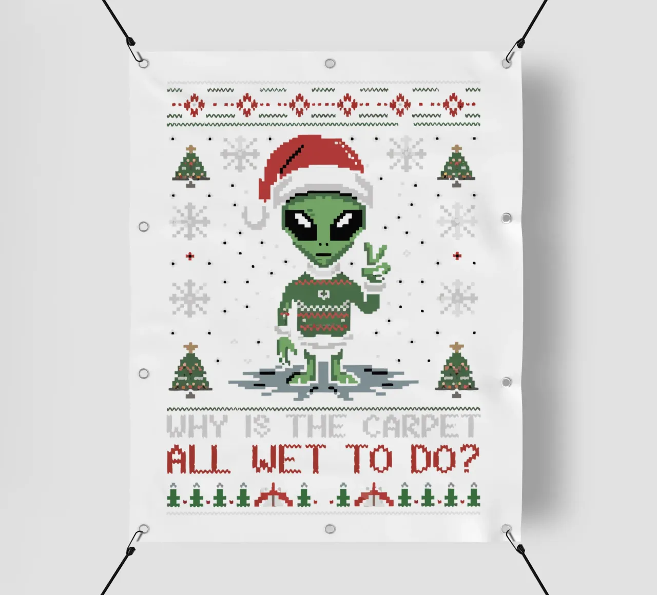Why is the carpet all wet? PVC Plane von edsonramosart