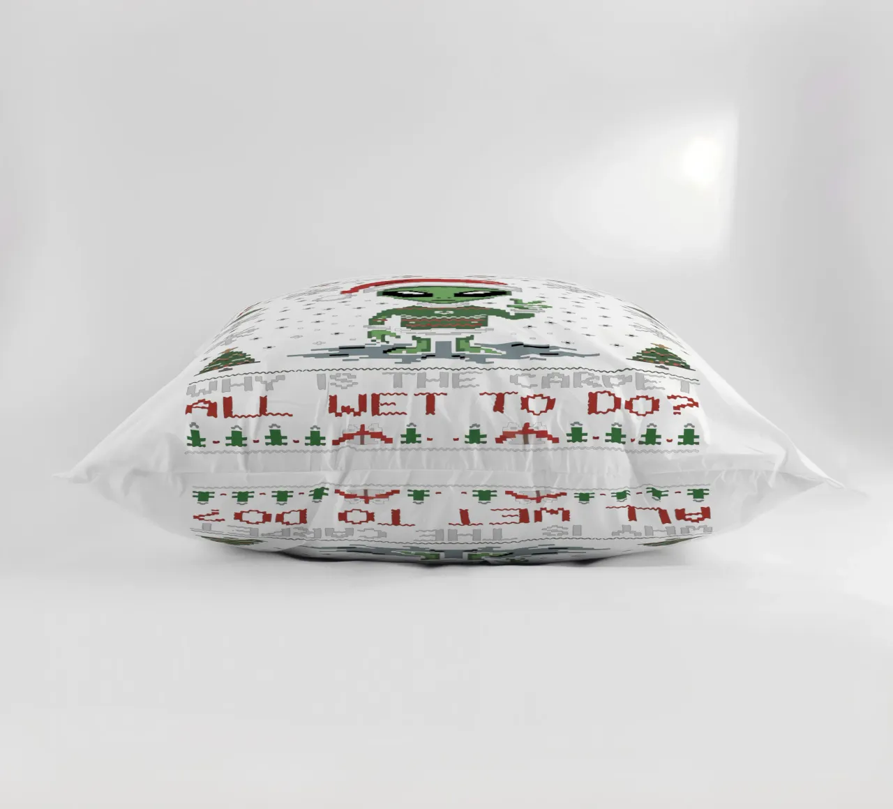 Why is the carpet all wet? cuscino da edsonramosart