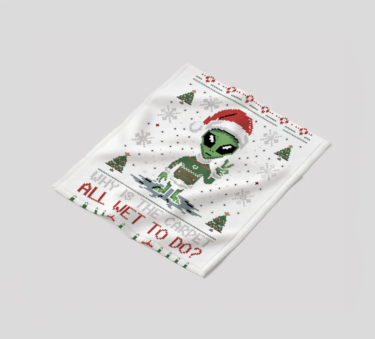 Why is the carpet all wet? coperta in pile da edsonramosart