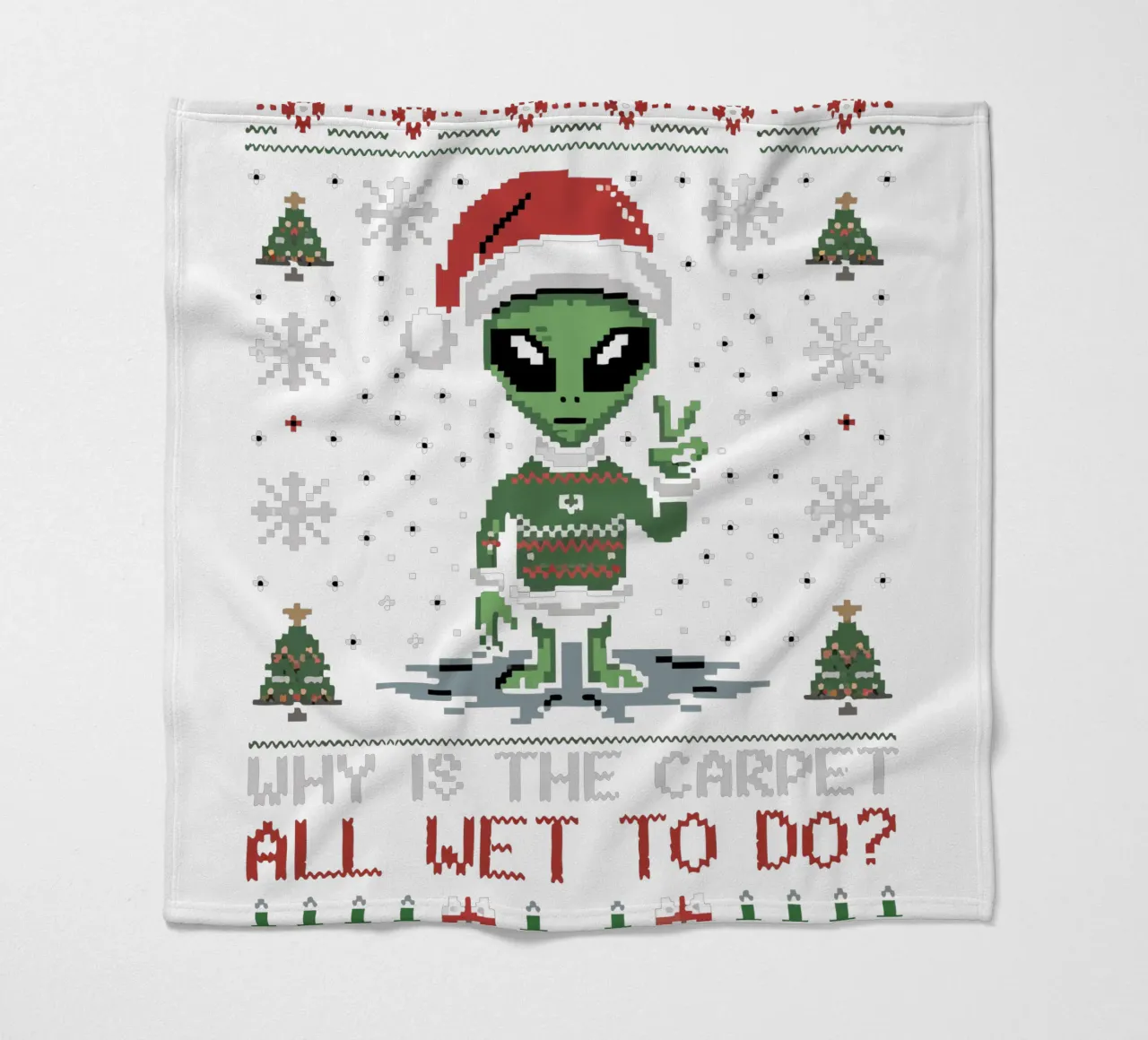 Why is the carpet all wet? coperta in pile da edsonramosart